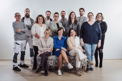 Ons enthousiast, gemotiveerd team.